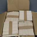 2400 Pcs Popsicle Sticks for Crafts,4.5 Inch Wooden Craft Sticks,Natural Wood Popsicle Stick for Waxing,Ice Cream Sticks,Hair Removal and Waxing Supplies,DIY Wood Crafts for Home Art Projects