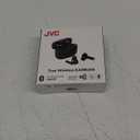 JVC HAD5TB Ultra-Compact IE Bluetooth Earbuds, True Wireless with Charging Case (Olive Black)