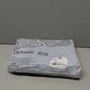 Ophanie Round Rug 5Ft Blue Circle Area Rug, Boys Room Decor, Fluffy Fuzzy Bedroom Carpet, Plush Soft Shaggy Living Room Rugs for Kids Home Decor Aesthetic, Nursery