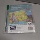 HA SHI (100 Sheets) Self Adhesive Laminating Sheets, Cold Laminate, self Seal, Plastic Paper, 8.7 x 12.2 Inch