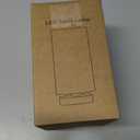 Small Bedside Table Lamp for Bedroom, Minimalist Nightstand Lamp with Square Fabric Linen Shade, Mini Cute Study Reading Desk Lamp Night Table Lamp for Living Room,Nursery, Home, Office,4.3in (Standard-Square-set of 1)