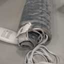 Deepsoon Heating Pad,Electric Heating Pads for Back,Neck,Abdomen,Moist Heating Pad for Shoulder,Knee,Arms,Legs,Dry/Moist Heat & Auto Shut Off,Christmas Gifts for Men and Women,Light Gray,24x12 Inch