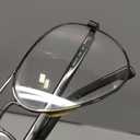 mxnx Aviator Sunglasses for Men Polarized Women UV Protection Lightweight Driving Fishing Sports Unisex glasses MX208 (Silver Frame Silver Lens)