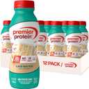 Premier Protein Shake, Cake Batter, 30g Protein, No Added Sugar, 24 Vitamins & Minerals to Support Immune Health, 11.5 fl oz, 12 Pack, Best By: JAN 23, 2026
