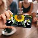 for Galaxy A14 5G Case,Heavy Duty Dual Layer Hybrid Hard PC Soft Rubber Shockproof Protective Rugged Bumper Case for Samsung Galaxy A14 5G 6.6" 2023,Sunflowers Floral Patterns