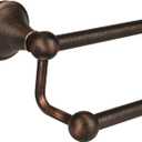 Antique Bathroom Double Towel Bar Oil Rubbed Bronze, 24 Inch Towel Racks for Bathroom Wall Mounted,Bathroom Towel Holder Bronze,Two Towel Rod Hanger for Hotel