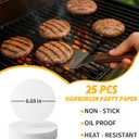 Smash Burger Press 6.7-Inch Round Cast Iron Grill Press with Ergonomic Silicone Handle  Heavy-Duty Bacon with Unique Burger Design for Even Grilling