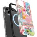 LUMARKE for iPhone 14/iPhone 13 Case, Cute Preppy Floral Cover for Women