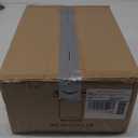 36 Inch Flush Mount Ceiling Fans with Lights and Remote, Dimmable, 5 Blades Wood Ceiling Fan with Light, Low Profile Outdoor Indoor Modern Ceiling Fan for Patio Office (Black Walnut)