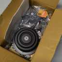 HOHIYA Rotating Ornament Display Tree Stand 24 Inch Metal Wire Hook Hanger for Christmas Balls Halloween Ornaments Craft Display Tabletop Decoration Taiwan Made Black