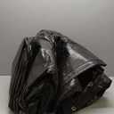 Flutesan Concrete Curing Blanket 6 x 25 Feet Multipurpose Heavy Duty Construction Insulated Tarps Outdoor Keep Warm Waterproof UV Resistant, 3.6 Mm/0.15inch Thickness, Black