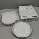 BLNAN LED Flush Mount Ceiling Light Fixture, Super Slim 9 Inch LED Ceiling Light, 3000K/4000K/5000K 3 Color Selectable Ceiling Lamp - Round Flat Light Fixture for Kitchen Bathroom Shower (Silver)