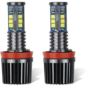 120W H8 LED Angel Eye Halo Bulb Light 6000K White Replacement for BMW E90 E92 E70 E71 E82 E89 M6 X5 X6 Z4 Xenon Lamps Marker