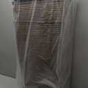 Mueller Janska M-Resin Heavy Duty Tall Planter, Indoor/Outdoor Grande Plant, Tree, Flower Pot, 2-Piece Set, 18, Modern Design, Built-in Drainage, Mocha (18 x 9")