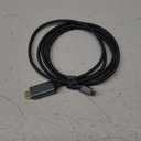 WARRKY USB C to HDMI Cable 4K 60Hz[Anti-Interference, Gold-Plated Plugs] Aluminum HDR Type-C to HDMI 2.0 Cord, Thunderbolt 3/4/5 Compatible for iPhone 15/16 Series, MacBook, iMac, iPad Pro, Galaxy-6ft