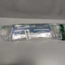 Replacement Brush Heads for AquaSonic Duo Series & Home Dental Center Sonic Electric Toothbrush, 10 Count with Travel Covers, Black and White