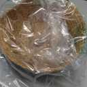 Woven Seagrass Belly Basket for Storage, Laundry, Picnic, Plant Pot Cover, and Grocery and Toy Storage (Medium, White)