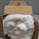 Bedsure GentleSoft Fleece Blankets King Size White - Bed Blanket Soft Lightweight Plush Cozy Fuzzy Luxury Microfiber, 108x90 inches