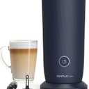 SIMPLETASTE Milk Frother, 4-in-1 Electric Milk Steamer, Automatic Warm and Cold Foam Maker and Milk Warmer for Latte, Cappuccinos, Macchiato (Blue)