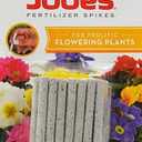 Jobe's Flower Indoor/Outdoor Plants Fertilizer Food Spikes - 30 Pack