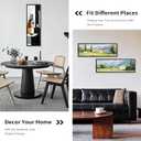 DOAI ART 13.5x40 Poster Frame Black 2 Pack, Poster Frames 13 x 40 inches or 40x13.5 Picture Frames with HD Plexiglass for Horizontal or Vertical Wall Mounting, Durable Scratch-proof Safe and Artistic