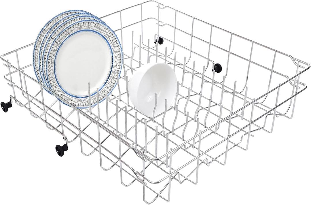 5304535380 Dishwasher Upper Dishrack Replacement, Compatible With Kenmore Crosley Frigidaire Models, Durable Dishwasher Upper Rack, 154331502 5304498202 5304498220 5304517202 5304517201 AP7215765