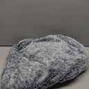 Bedsure Washable Dog Bed Small DogCat- Rectangle Fluffy Plush Kitten Puppy Bed, Comfy Corduroy Fleece and Nonskid Bottom,20x19x6inches,Suitable for Pet Up to 15lbs,Grey