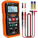 THIKPO Digital Multimeter 4000 Counts with NCV, Automotive Multimeter Tester for AC/DC Voltage, Resistance, Continuity with Backlight and LCD, Auto-Ranging Voltmeter with Manual Mode