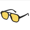 livho Trendy Polarized Square Aviator Sunglasses Women Men Square Eyewear Frame, Retro Sun Glasses for Women Men 2025 Shades