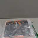 SEYMAC for iPad Pro 11 Inch Case M5 2025 / M4 2024, Heavy Duty Shockproof Protective Case with Screen Protector, 360 Rotating Stand, Hand/Shoulder Strap and Pen Holder, Orange