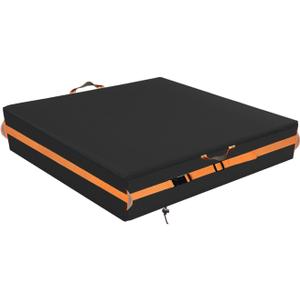 Square Sandbox Cover, Made 600D Heavy Duty for Children's Sandbox Protection Kids Outdoor Sand Boxes Sandpit,with Two Reflective Handles,7.7 Metre Drawstring and snap73.6" L x 73.6" W x 8" H