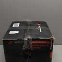 Adjustable Dirt Bike Stand & Powersport Jack 1000LBS Capacity, Heavy Duty Hydraulic Motorcycle Lift Stand & Center Stand for Maintenance (Black)