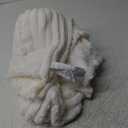 Bedsure GentleSoft White Throw Blanket for Couch - Cozy Soft Blankets for Women, Cute Small Fleece Throws for Girls, House Bedroom Decor Aesthetic Gift for Women, Off White, 50x70 Inches