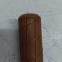 Mountain Bike Grips, Bicycle Handlebar Grips, Bicycle Handlebar Grips Single Lock-on, Ergonomic Bike Grips Non-Slip (Brown)