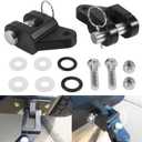 BX88296 BX88357 Tow Bar and Off Road Adapter Kit 7/8 Dia Fit for Blue Ox Avail BX7420, Ascent BX4370, Aventa II BX7335, Alpha BX7365, Aventa BX7445, Alladin BX4325, Allure BX7460P, Acclaim BX4330