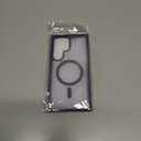 N52 Magnetic Case for Samsung Galaxy S24 Ultra Case Stronger Upgraded, Slim Protective for Galaxy S24 Ultra Phone Case S24Ultra for MagSafe Translucent Back Silicone Bumper Non-Fingerprint-Matte Grey