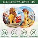 40Pack Lion-Kings Birthday Party Supplies include 20 plates, 20 napkins for the Lion-Kings Party Decoration plates