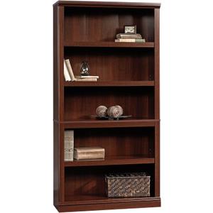 Sauder Miscellaneous Storage 5-Shelf Bookcase/ Book shelf, Select Cherry finish