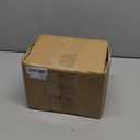 LUKA Ceramic Rustic Farmhouse Vase,8.25 inch Terracotta Vase with Handle,Neutral Clay Pot Vases Decorative Vase for Living Room,Table,Shelf Decor(Brown,M)