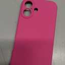 Vooii Magnetic for iPhone 17 Case, Compatible with Magsafe (Premium Liquid Silicone) (Integrated Camera Control Button) Full Body Protective Anti-Scratch Microfiber Lining 6.3", Pitaya