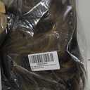 AISI HAIR Synthetic Wavy Curly Bob Wig with Bangs Brown mix Caramel Blonde Short Hair for Women Synthetic Heat Resistant Bob Wigs