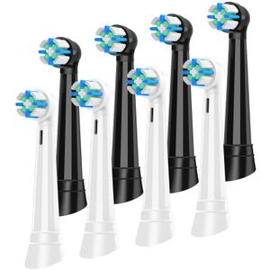 iO Replacement Heads Compatible with Oral B iO, Toothbrush Heads Compatible with iO 2 3 4 5 6 7 8 9 10 Series Electric Toothbrush, Dense Bristles for Powerful Stain Removal