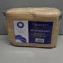 100% Cotton Beige Waffle Weave Lightweight Blanket Twin Soft, Breathable, and Cozy Bed Blanket for All Seasons