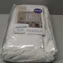 MIULEE Ivory Back Tab Blackout Curtains 90 Inches Long 2 Panels Set for Living Room Bedroom Privacy, Rod Pocket/Pinch Pleat Thermal Insulated Room Darkening Pleated Light Blocking Drapes