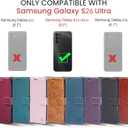 Wallet Case for Samsung Galaxy S26 Ultra 6.9", RFID Blocking Credit Card Holder, PU Leather Folio Flip Kickstand Protective Shockproof Cover for Galaxy S26 Ultra (Black, Samsung Galaxy S26 Ultra)