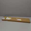 100% Privacy L-Shaped Blades Mini Blinds for Indoor Windows 1" Vinyl Cordless Window Blinds for Home, 30" W  72" H - White