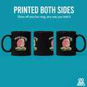 Panvola Mental Health Counselor Gifts Therapist Mug Novelty Inspirational Gift Idea Awareness Coffee Cup Black 11oz For Psychologist/Psychiatrist (11 oz)