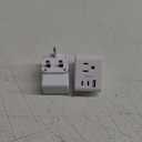 2 Pack US to UK Ireland Travel Plug Adapter, Type G Power Plug Adapter with 3 Outlets 3 USB Ports(2 USB C), European Travel Plug Adapter for USA to England London Scotland British Qatar Irish HongKong