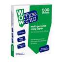 OfficeWorks Multi-Purpose Copy Paper - White, 2 Pack