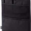 Lihit Lab Smart Fit ACTACT Stationery Inner Bag in Bag A4 Vertical - Black (Green Tea Set)